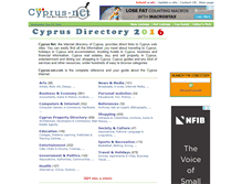 Tablet Screenshot of cyprus-net.com